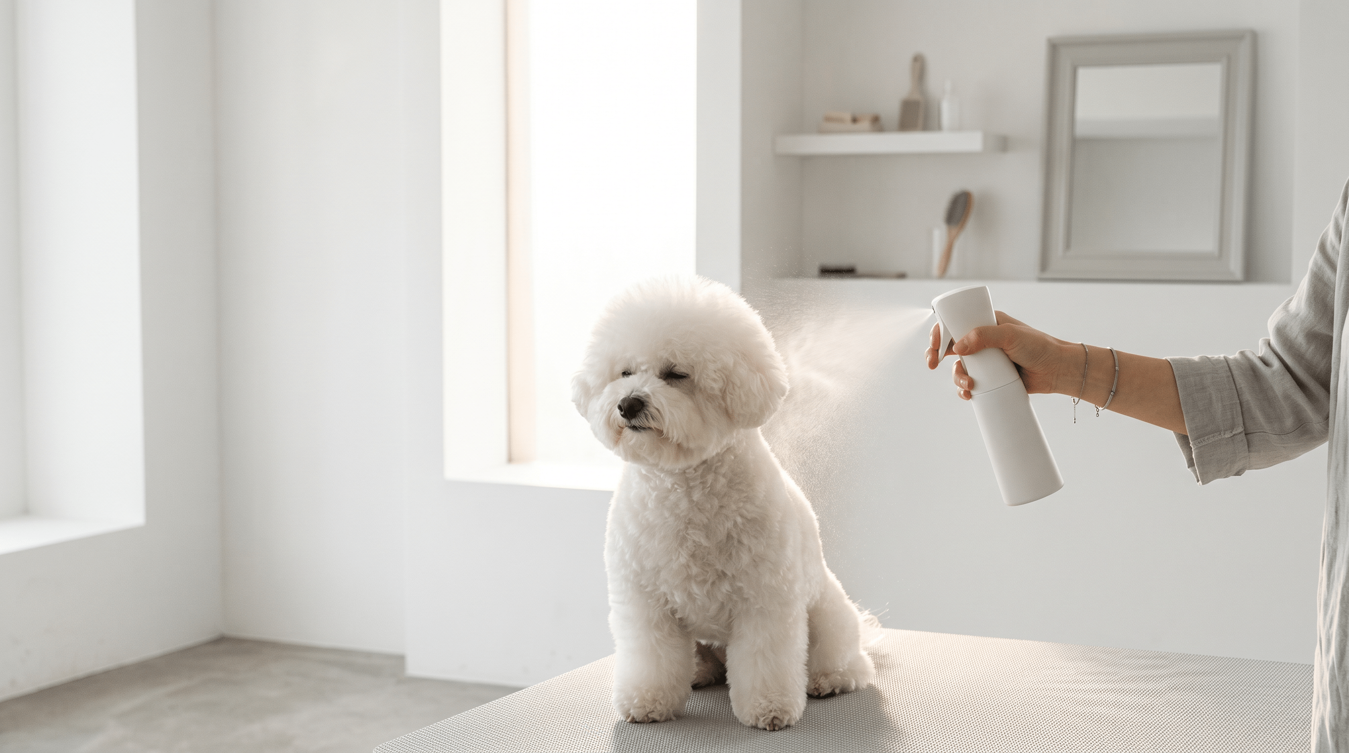 順毛噴霧使用指南：什麼時候噴、怎麼噴才對 - ark select｜重新定義毛孩的生活美學